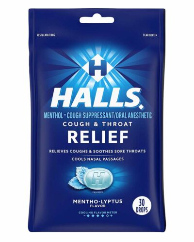 Halls Relief Mentho-Lyptus Cough Drops