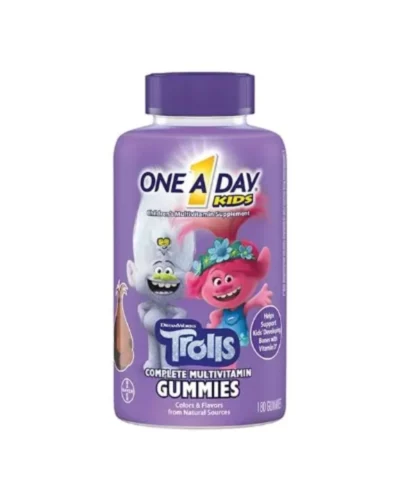 One A Day Kids Trolls Gummies Multivitamin for Children