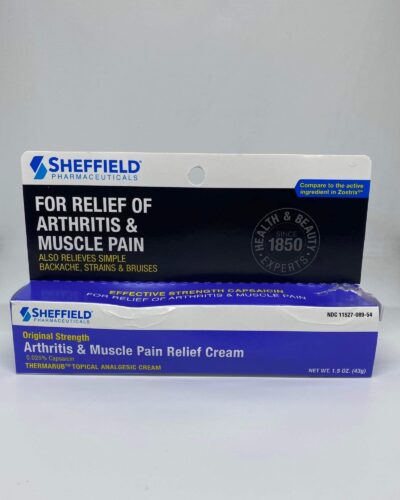 Sheffield Pharmaceuticals Arthritis & Muscle Pain Relief Cream