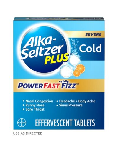 Alka Seltzer Plus Severe Non-drowsy Effervescent Tablet