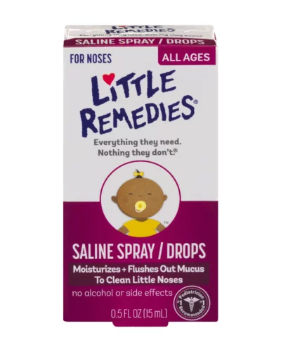 Little Remedies Saline Spray+Drops (15ml)