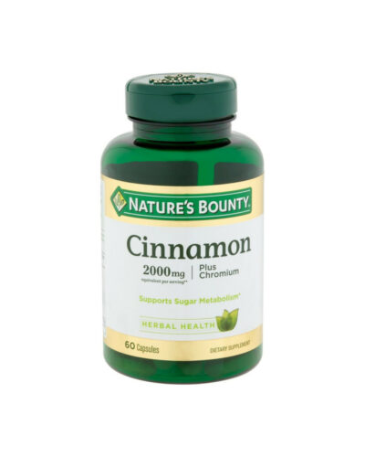 Nature’s Bounty Cinnamon 2,000mg with Chromium