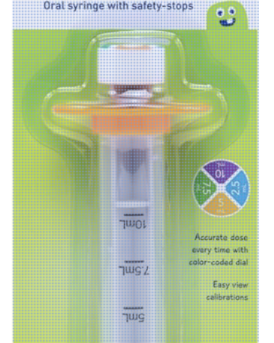 Ezydose Kids Baby Oral Syringe & Dispenser