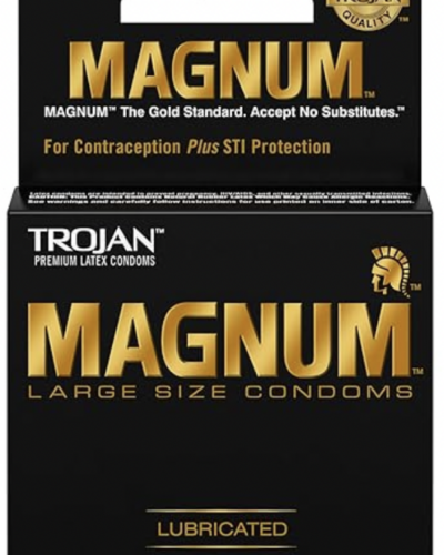 Trojan Magnum Large Sized Condoms *3count*