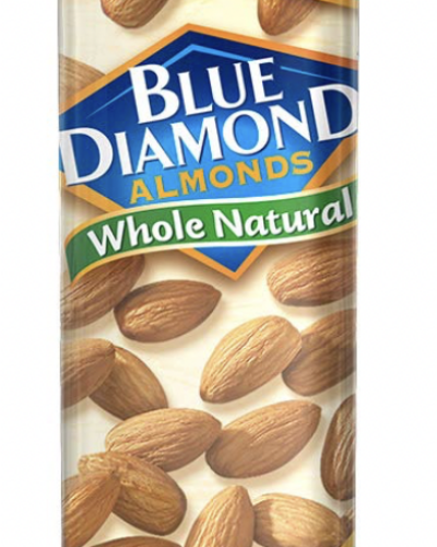 Blue Diamond Almonds Whole Natural Flavored Snack Nuts *Single Serve Bags*