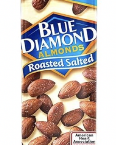 Blue Diamond Almonds Roasted Salted Snack Nuts *Single Serve Bags*